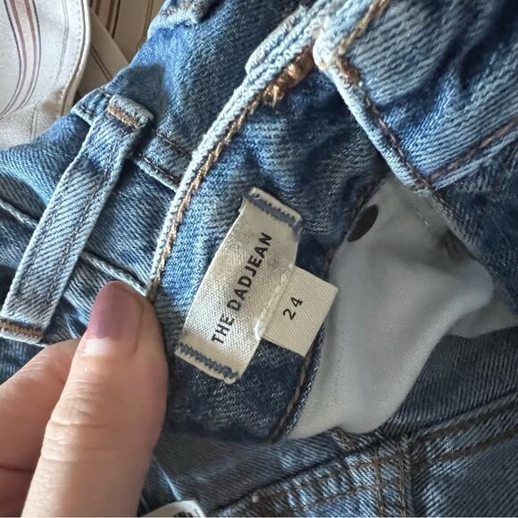 Madewell The Dadjean in Dustin Wash: Destroyed Edition - Picture 6 of 9